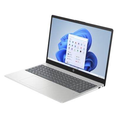 0197497476262-HP Laptop 15-fc0003nk - Pc portable 15,6" - AMD Ryzen 5 7520U - 8 Go RAM - 512 Go SSD - argent--1