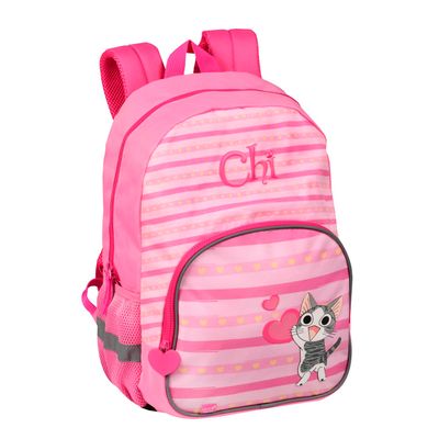 3371010516322-Sac à dos maternelle Chi - 1 compartiment - marinière - Quo Vadis--0