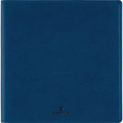 3664447169422-Agenda de poche Dayton - 1 semaine sur 2 pages - 9,5 x 17,5 cm - bleu marine - Oberthur--0