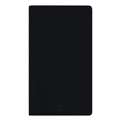 3664447169446-Agenda de poche Dayton - 1 semaine sur 2 pages - 9,5 x 17,5 cm - noir - Oberthur--0