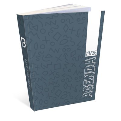 3592930023794-Agenda L'écolier - 1 jour par page - 12 x 17 cm - bleu - Bouchut--0