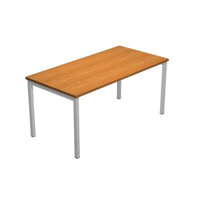7331920001789-Bureau droit Trend - L160 - pieds arches - plateau imitation aulne--0