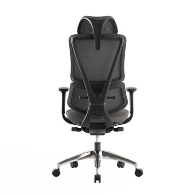 3760185021234-Fauteuil de bureau EGOSTAR Ultra - accoudoirs réglables - Appui-tête réglable - noir--4