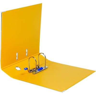3020120146386-Oxford Smart Pro+ - Classeur à levier - dos 80 mm - A4 - pour 570 feuilles - jaune--1