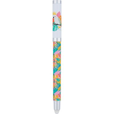 3664447169866-Stylo roller gomme Animaux - 5 decors assortis - Oberthur--4