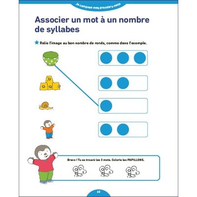 9782095030001-Mes premiers pas vers la lecture avec T'choupi : une initiation en douceur avec des autocollants--3