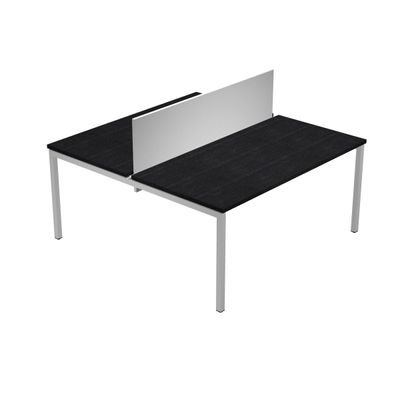 0404052254716-Bureau bench Trend - L120 - sans panneau de séparation - plateau imitation frêne noir--0