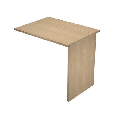 0404052258042-Retour direct pour Bureau Trend pieds panneau - L80 - plateau imitation chêne--0