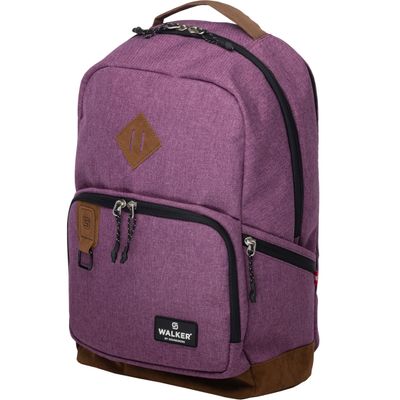 9002638245144-Sac à dos WALKER "Pure Eco" - 2 compartiments coloris Lipstick--0