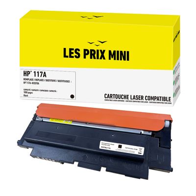 3584770316693-Cartouche laser compatible HP 117A - noir - Les prix mini--0