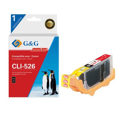 6941881288979-Cartouche compatible Canon CLI-526 - noir - G&G--0