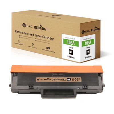 6942383194539-Cartouche laser compatible HP 106X - noir - G&G--0
