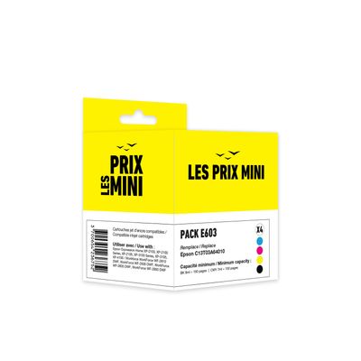3700654236752-Cartouche compatible Epson 603 Etoile de mer - pack de 4 - noir, jaune, cyan, magenta - LES PRIX MINI--0