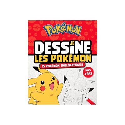 9782017205524-Je dessine les Pokémon - 15 Pokémon emblématiques - Livre d'activités-Avant-0