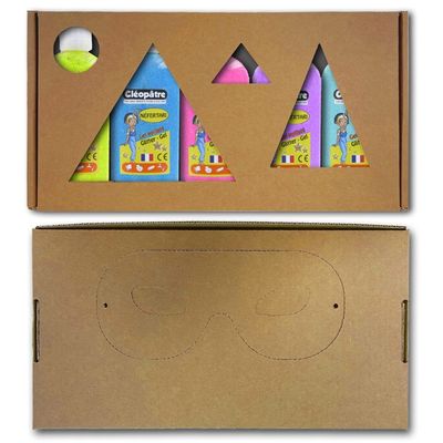 3134725015050-Cléopâtre NEFERTARI - Lot de 5 gels pailletés - néons - 100ml-P_405113690_2-1
