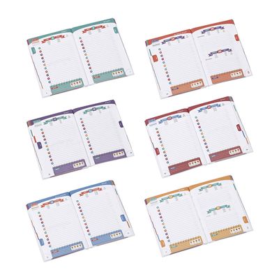 3135257453143-Agenda Cats - 1 jour par page - 12 x 17 cm - rose ou bleu - Viquel-P_405128687_4-3