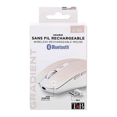 3303170113219-TNB Dual Connect Gradient - Souris sans fil - rechargeable - rose-P_405147304_7-5