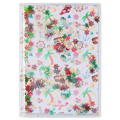 3664447172873-Agenda Confettis Pirate Girl - 1 jour par page - 13 x 18 cm - Oberthur-P_405162008_1-0