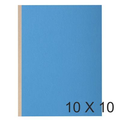 3130633416002-Exacompta Rock"s - 10 Paquets de 10 Chemises à soufflet - 320 gr - bleu--0