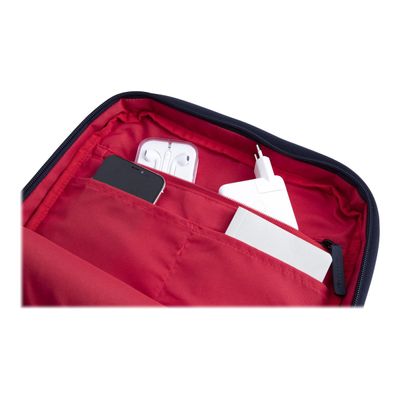 8032572185542-Nava Flat Medium - Sac à dos plat pour ordinateur portable 15,6" - bleu/rouge-Gros plan-7