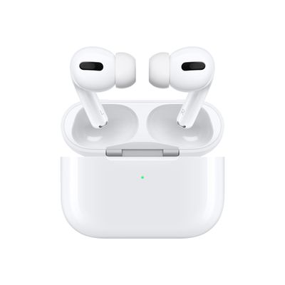 194252721346-Apple AirPods Pro 1e gen - Kit main libre - Ecouteurs sans fil avec micro - intra-auriculaire - bla-Avant-0