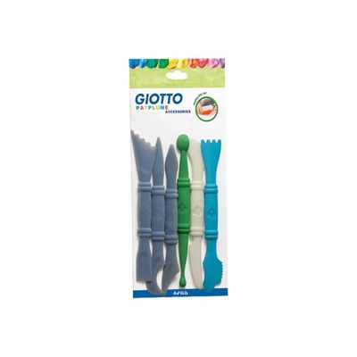8000144003532-GIOTTO - ensemble d'outil de modelage - 6 ébauchoirs -Avant-0