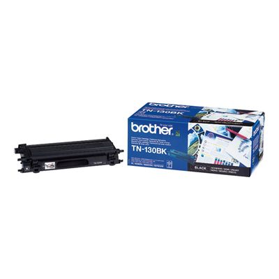4977766648097-Brother TN130 - noir - cartouche laser d'origine-Angle gauche-1