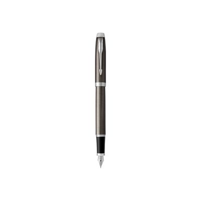 3501179316574-Parker IM - Stylo plume dark espresso - pointe moyenne-Angle gauche-1