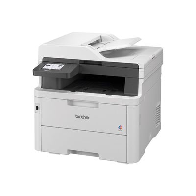 4977766824088-Brother MFC-L3760CDW - imprimante multifonction laser couleur A4 - USB 2.0, Gigabit LAN, Wi--Angle droit-0