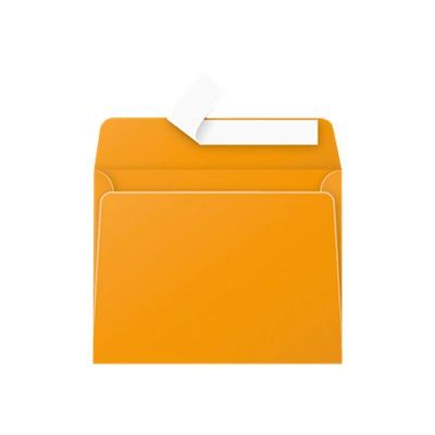 3329680053814-Pollen - 20 Enveloppes - 90 x 140 mm - 120 g/m² - capucine-Avant-0