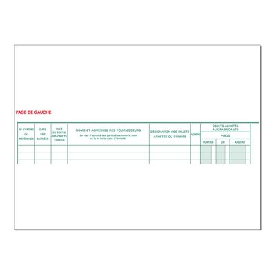 3130630044529-Exacompta - Registre Bijoutiers magasiniers - 21,3 x 27 cm - 200 pages-Gros plan-1