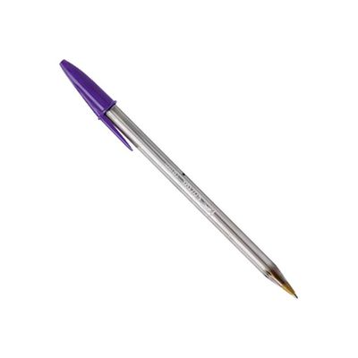 2012349386811-BIC Cristal Multicolor - Boîte de 20 stylos à bille - bleu - 0.42 mm-Angle gauche-0