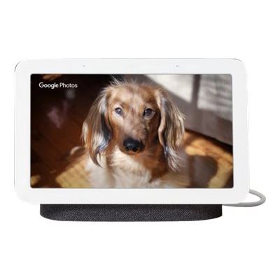 0193575023694-Google Nest Hub (2nd Gen) -  écran connecté avec assistant google - Wifi et bluetooth - charbon-Avant-3