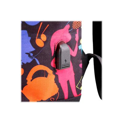 8445118023121-Space jam 2: a new legacy Tune Squad - Sac à dos multicolore - 1 compartiment - 45 cm - Karac-Gros plan-5