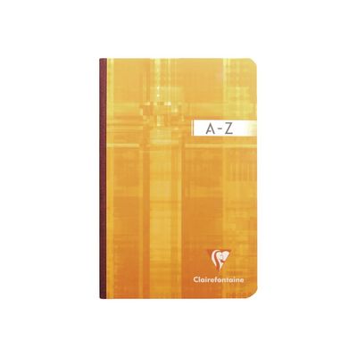 3329680960907-Clairefontaine - Répertoire broché 11 x 17 cm - 192 pages - petits carreaux (5x5 mm) - disponible dans-Avant-0