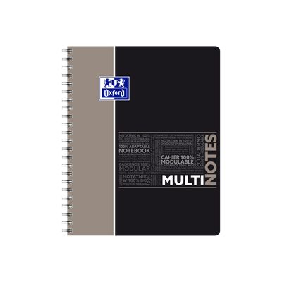 3020120134468-Oxford Student Multinotes - Cahier à spirales A4+ - 160 pages - feuilles perforées détachables - g-Avant-0