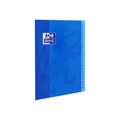 3020123874040-Oxford - Répertoire 17 x 22 cm - 192 pages - petits carreaux (5x5 mm) - disponible dans di-Angle gauche-9