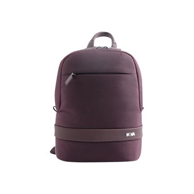 8032572187133-Nava Easy+ Small - Sac à dos pour ordinateur portable 12" - rouge bourgogne-Avant-1