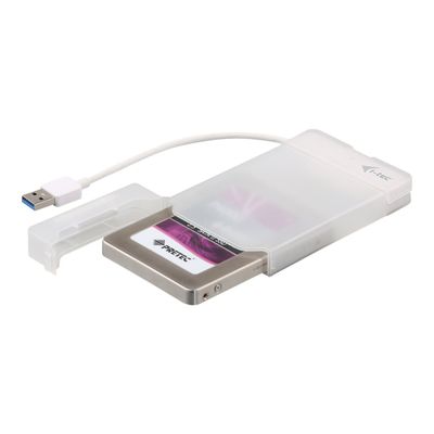 8595611701160-i-Tec MySafe Advance - Boitier externe pour disque dur 2.5" - USB 3.0 - blanc-Angle droit-0