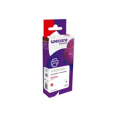 8715057012563-Cartouche compatible Canon CLI-8 - noir - Wecare-Angle gauche-0