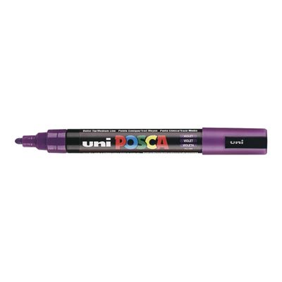 4902778916186-Posca - Marqueur peinture pointe moyenne - violet-Angle gauche-0