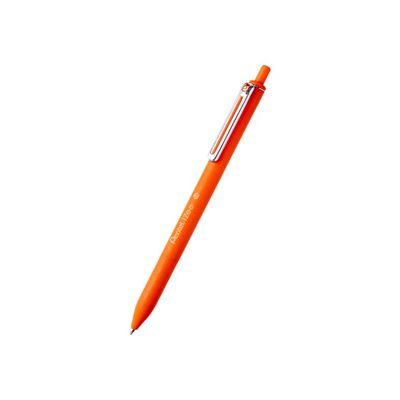 0884851041210-Pentel iZee - Stylo à bille rétractable - orange - 1 mm - pointe large-Angle gauche-0