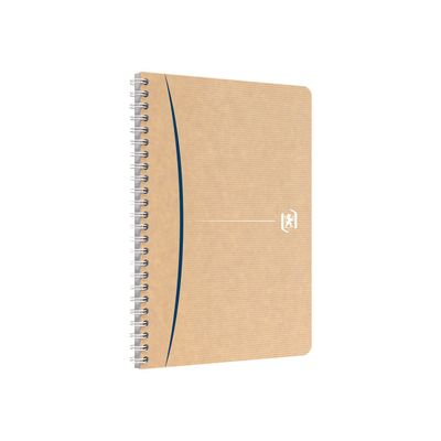3020120163413-Oxford Touareg - Cahier A4 - 180 pages - petits carreaux (5x5 mm)-Angle gauche-6