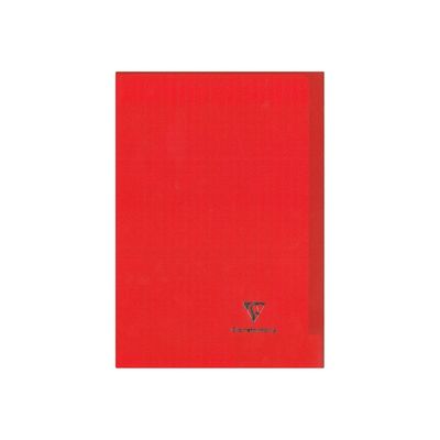 3037929514049-Clairefontaine Koverbook - Cahier polypro 17 x 22 cm - 96 pages - grands carreaux (Seyes) - rouge-Avant-0