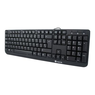 8435430618143-NGS FUNKY V3 - Clavier filaire - noir-Angle droit-0