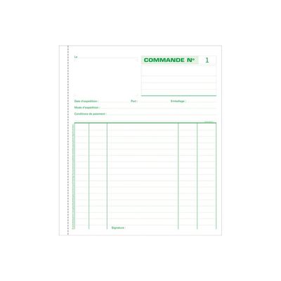 3130632131043-Exacompta - 10 Manifolds Carnets de commandes - 50 dupli - 21 x 18 cm-Avant-1