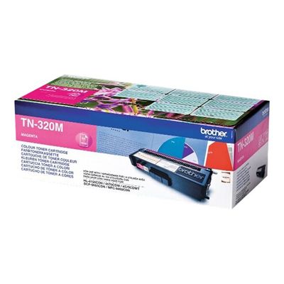 4977766679367-Brother TN320 - magenta - cartouche laser d'origine-Angle droit-1