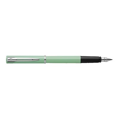 3026981053023-Waterman Allure - Stylo plume - vert pastel - pointe fine-Angle droit-2