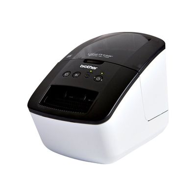 4977766707107-Brother QL-700 - Étiqueteuse - imprimante d'étiquettes monochrome - impression thermique d-Angle droit-0