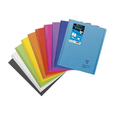 3037923912018-Clairefontaine Koverbook - Carnet à spirale - 100 pages - A4+ - 125G - disponible dans dif-Angle gauche-0